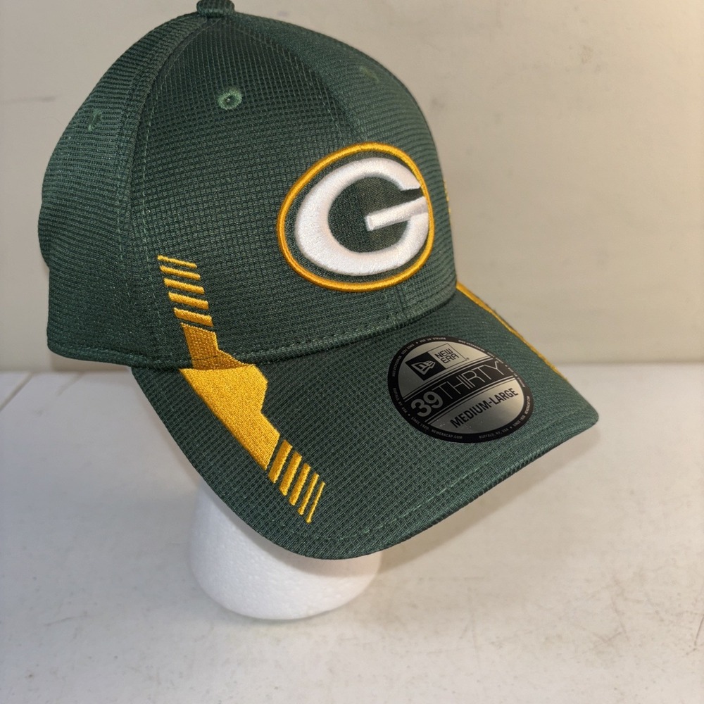 Green Bay‎ Packers Cap / Hat, 39Thirty, NewEra, MEDIUM-LARGE, NFL Football, NEW!